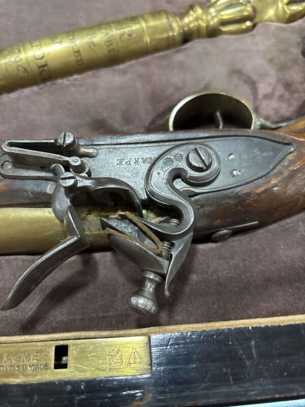 Sharpe pistols flintlock